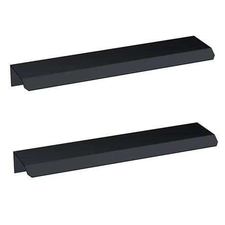 2 X Venice Matt Black Small Pull Handles 150mm 1 2 X Venice Matt Black Small Pull Handles 150mm