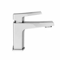 Venice Modern Geometric Basin Mixer Tap + Waste -Venice shop 3251 CR NEW DETAIL4 460