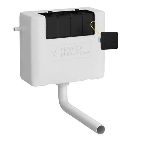 Venice Abstract White Complete Toilet Unit w. Pan, Cistern + Matt Black Flush Venice Abstract White Complete Toilet Unit W. Pan, Cistern + Matt Black Flush -Venice shop AZSQMBPK nw l 460