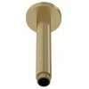 Venice Giro 150mm Brushed Brass Round Ceiling Shower Arm