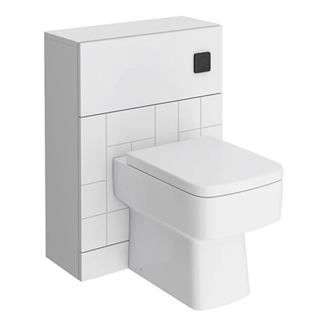 Venice Abstract White Complete Toilet Unit w. Pan, Cistern + Matt Black Flush Venice Abstract White Complete Toilet Unit W. Pan, Cistern + Matt Black Flush -Venice shop VA6WCWHTMB p