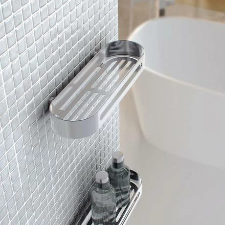 Venice Chrome 215mm Shower Basket 3 Venice Chrome 215mm Shower Basket - Image 3