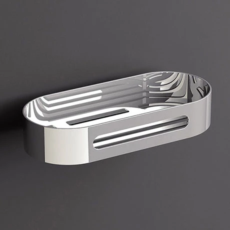 Venice Chrome 215mm Shower Basket 1 Venice Chrome 215mm Shower Basket