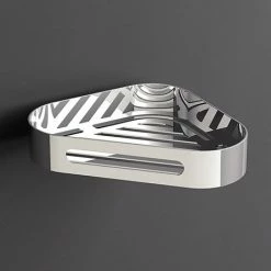 Venice Chrome Corner Shower Basket