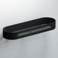 Venice Black 315mm Shower Basket