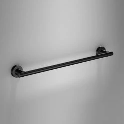 Venice Black 510mm Towel Rail