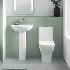 Venice Modern BTW 4-Piece Bathroom Suite