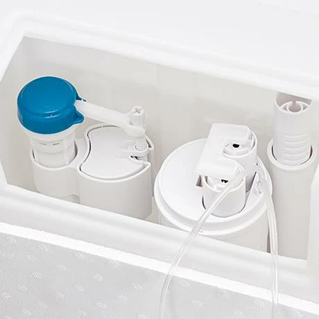 Venice Concealed WC Cistern With Brushed Brass Push Button Flush 3 Venice Concealed WC Cistern With Brushed Brass Push Button Flush - Image 3