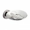 Venice Chrome Metal Soap Dish With Holes