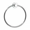 Venice Chrome Large Towel Ring