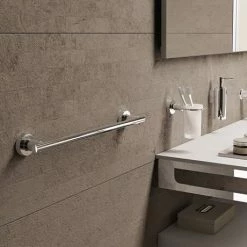 Venice Chrome 790mm Towel Rail -Venice shop VCHRA19 D1 460 3