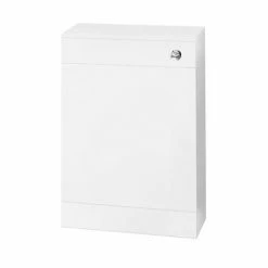 Venice Gloss White Vanity Unit Cloakroom Suite W. Matt Black Handle -Venice shop VEN1MB d5 460