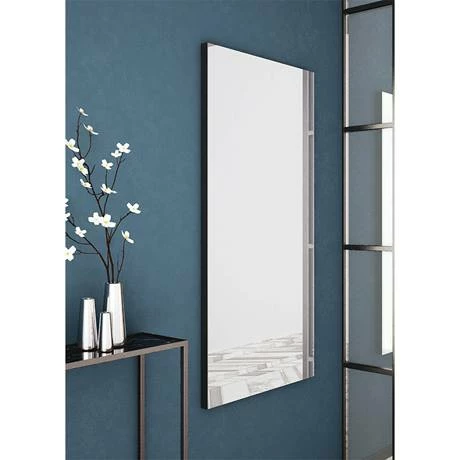 Venice Black Frame 1200 x 700mm Rectangular Mirror Venice Black Frame 1200 X 700mm Rectangular Mirror -Venice shop VENBF6080 D1 460 4
