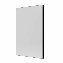 Venice Black Frame 700 X 900mm Rectangular Mirror