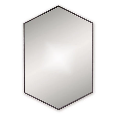Venice Black 500 X 750mm Hexagonal Mirror 1 Venice Black 500 X 750mm Hexagonal Mirror