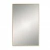 Venice Brushed Brass 500 X 800mm Rectangular Mirror