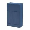Venice Fluted 500mm Blue WC Unit