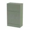 Venice Fluted 500mm Green WC Unit