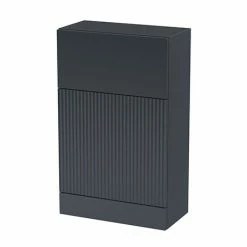 Venice Fluted 500mm Anthracite WC Unit