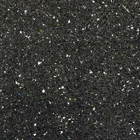 Venice Fluted 600mm Blue Vanity Unit - Wall Hung 2 Drawer Unit With Black Worktop & Chrome Handles 4 Venice Fluted 600mm Blue Vanity Unit - Wall Hung 2 Drawer Unit With Black Worktop & Chrome Handles - Image 4