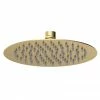 Venice Giro 200mm Round Fixed Shower Head - Brushed Brass