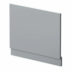 Venice Abstract / Urban 700 End Bath Panel Satin Grey