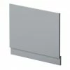 Venice Abstract / Urban 800 End Bath Panel Satin Grey