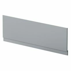 Venice Abstract / Urban 1800 Front Bath Panel Satin Grey