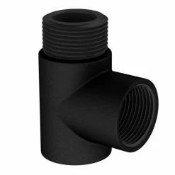 Venice 300W Heating Element With Black T-Junction + Cover Cap -Venice shop VHE15WTBC d2 460