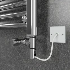 Venice 150W Heating Element With Chrome T-Junction + Cover Cap -Venice shop VHE15WTCC d4 460