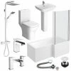 Venice L-Shaped 1600 Complete Bathroom Package
