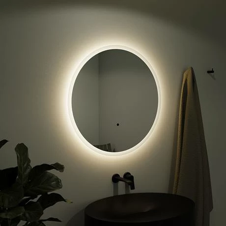 Venice 600mm Round LED Illuminated Anti-Fog Bathroom Mirror Venice 600mm Round LED Illuminated Anti-Fog Bathroom Mirror -Venice shop VN60MIR D1 460 1