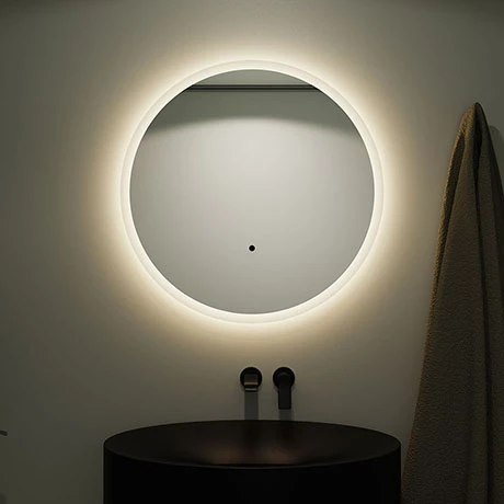 Venice 600mm Round LED Illuminated Anti-Fog Bathroom Mirror Venice 600mm Round LED Illuminated Anti-Fog Bathroom Mirror -Venice shop VN60MIR P1