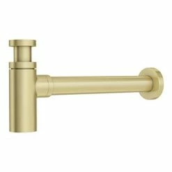 Venice 900mm Wall Hung Basin With Brushed Brass Towel Rail Frame Inc. Tap + Bottle Trap 7 Venice 900mm Wall Hung Basin With Brushed Brass Towel Rail Frame Inc. Tap + Bottle Trap -Venice shop VN9BBFRMT D3 460