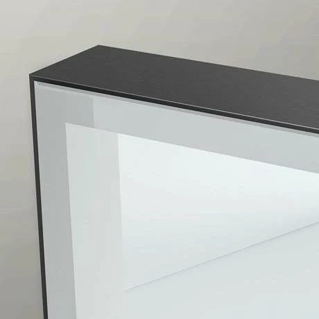 Venice Black 1000 X 700mm LED Illuminated Mirror With Demister Pad 3 Venice Black 1000 X 700mm LED Illuminated Mirror With Demister Pad - Image 3