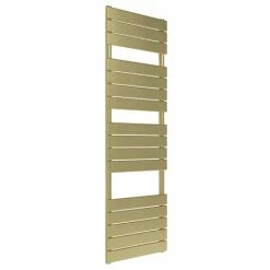 Venice Pannello Heated Towel Rail - Brushed Brass (1512 X 500mm)
