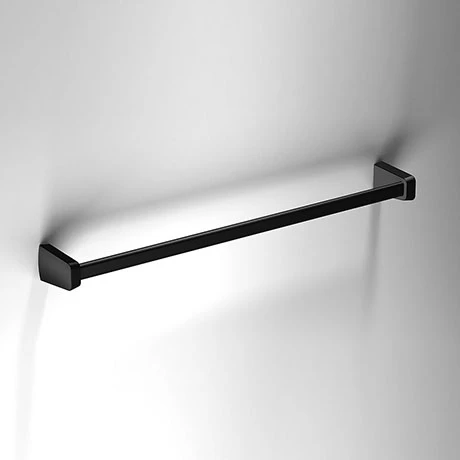 Venice Square Black 560mm Towel Rail 1 Venice Square Black 560mm Towel Rail