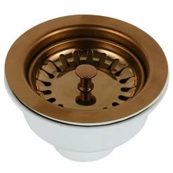 Venice Copper Basket Strainer Kitchen Sink Waste