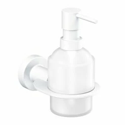 Venice White Wall Mounted Soap Dispenser