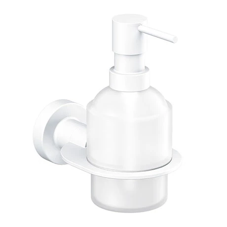 Venice White Wall Mounted Soap Dispenser 1 Venice White Wall Mounted Soap Dispenser