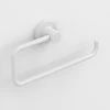 Venice White Open Towel Ring