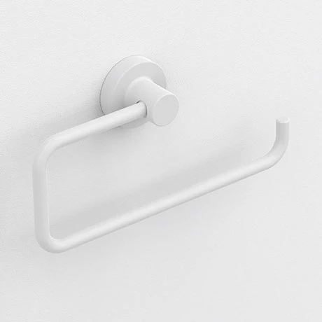 Venice White Open Towel Ring 1 Venice White Open Towel Ring