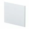 Venice Abstract / Urban Satin White L-Shaped End Bath Panel - 700mm