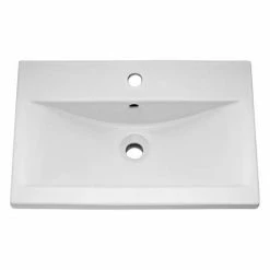 Venice Fluted 500mm Anthracite Single Drawer Wall Hung Vanity Unit With Chrome Handle -Venice shop doublebasin 460 1